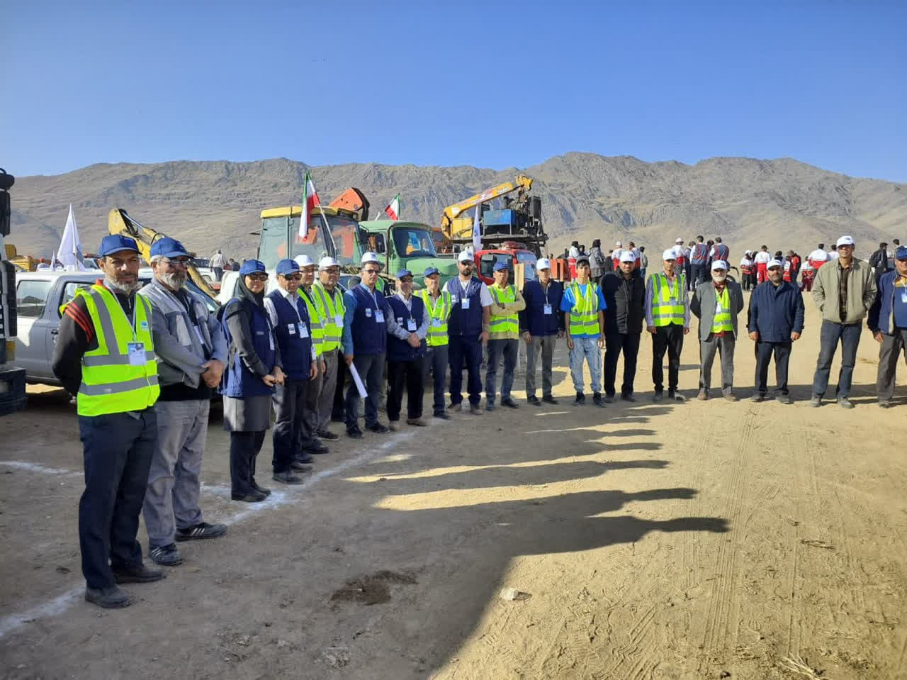 نقش‌آفرینی مؤثر شرکت آب منطقه‌ای مرکزی در رزمایش بزرگ مدیریت بحران «اقتدار آفتاب» شازند